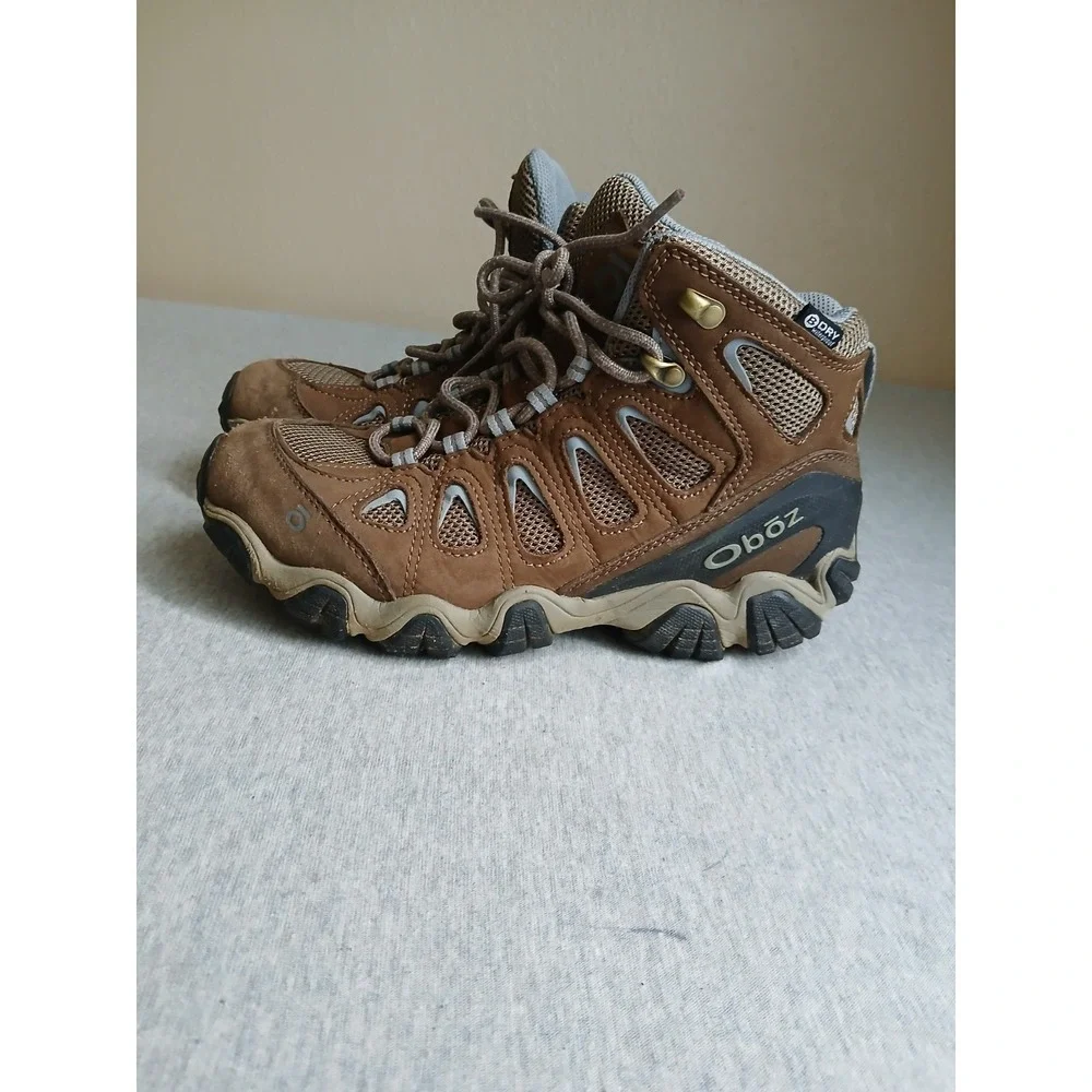 Oboz Boots Womens 8 Waterproof B Dry Outdoor Hiking Work Gorpcore Trail